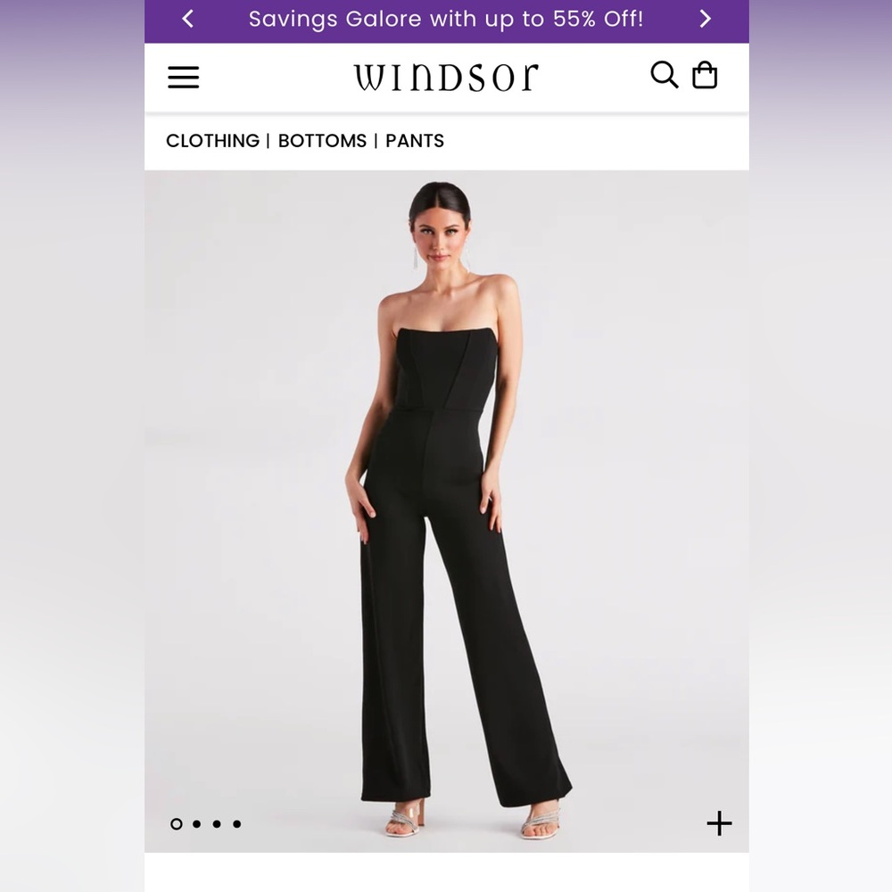 Black Formal Jumpsuit